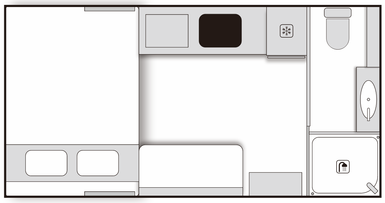 Century Caravans Venus14 14ft Caravan Blueprint
